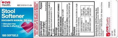 Cvs Stool Softener 50 mg 100ct Bottle
